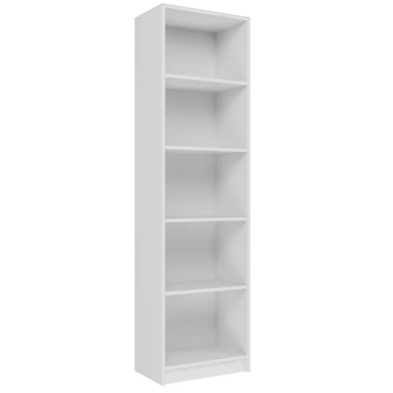 Βιβλιοθήκη για το γραφείο Topeshop R50 BIEL 5 ράφια λευκό