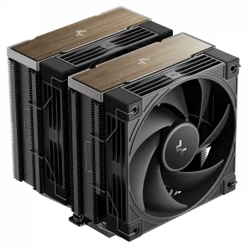 Αερόψυκτρα DeepCool AK620 G2, ανεμιστήρας 120 mm, συμβατή με LGA1700/1200/115x και AM4/AM5, μαύρο, 144×127×159 mm