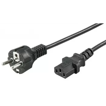 Microconnect PE020405 Καλώδιο τροφοδοσίας μαύρο 0,5 m βύσμα ρεύματος Type E+F βύσμα συσκευής C13
