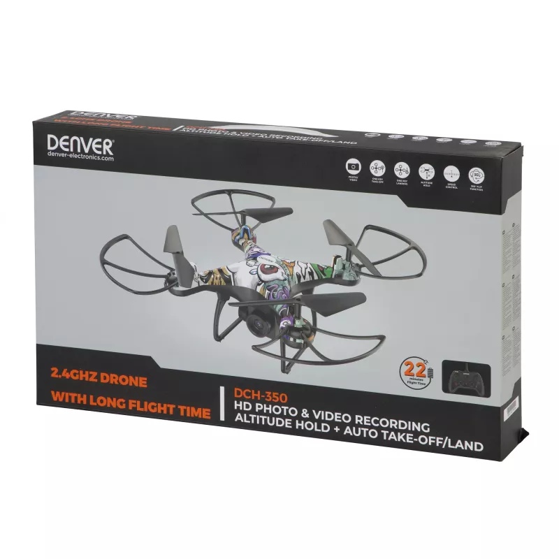 Drone Denver 2,4 GHz με κάμερα HD και διατήρηση ύψους