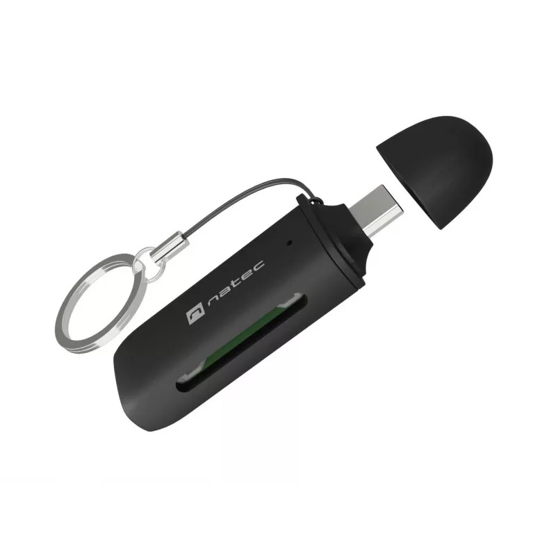 Αναγνώστης καρτών NATEC SCARAB C SD/Micro SD USB 3.2 Gen 1 Μαύρο (NCZ-2365)