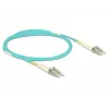 DELOCK Καλώδιο οπτικών ινών LC σε LC Multimode OM3 2 m