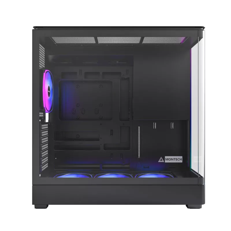 Κουτί PC Montech KING 45 PRO Μαύρο — micro ATX / Mini-ITX, Midi Tower