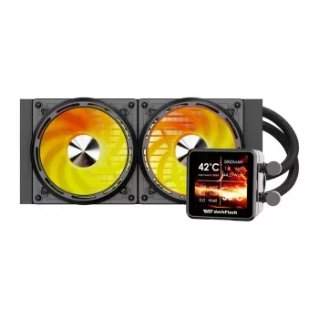 Υδρόψυξη CPU Darkflash DE240 (μαύρο) — ψυγείο 240 mm, AIO υγρής ψύξης