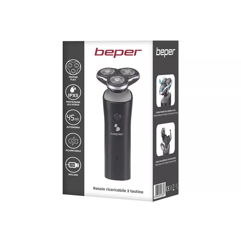 Ηλεκτρική ψησταριά Beper P304BAR003 2000W με αντικολλητική επικάλυψη