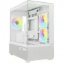 Sharkoon MK7 ARGB Κουτί mATX 2xGlas λευκό