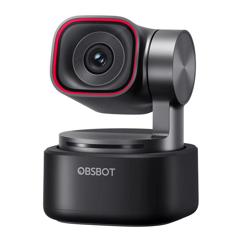Webcam Obsbot Tiny 3 PTZ 4K από Obsbot — συμπαγής κάμερα 4K-PTZ για streaming και διασκέψεις