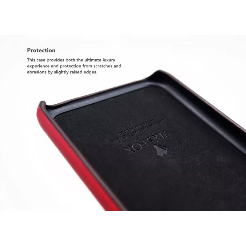 Θήκη πλάτης με θήκη καρτών VixFox για Samsung S9 — προστατευτική θήκη ρουμπινί με θήκη καρτών
