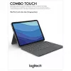 Θήκη με πληκτρολόγιο Combo Touch US iPad Pro 11 1,2,3 Gen γκρι
