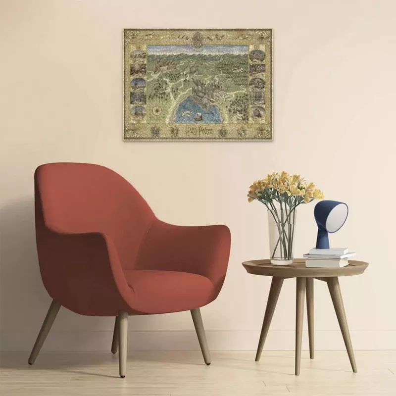 Ravensburger Puzzle Hogwarts Κάρτα 1500 τεμάχια – Ravensburger 1500 τεμάχια