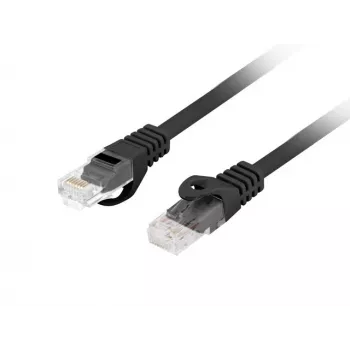 LANBERG Καλώδιο δικτύου Cat6 RJ-45 U/UTP 3 m μαύρο
