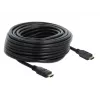 Καλώδιο HDMI DeLOCK 85286 20 m Type-A αρσενικό σε αρσενικό μαύρο