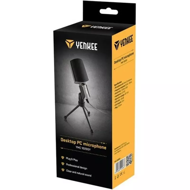 Μικρόφωνο YENKEE YMC 1020GY