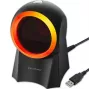 Qoltec 50857 ενσύρματος επιτραπέζιος σαρωτής barcode, 1D/2D, QR, USB, καλώδιο 1,75 m