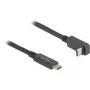 Καλώδιο USB DeLOCK USB Type-C αρσενικό σε USB Type-C αρσενικό 90° 2m 5 Gbit/s 4K PD 60W