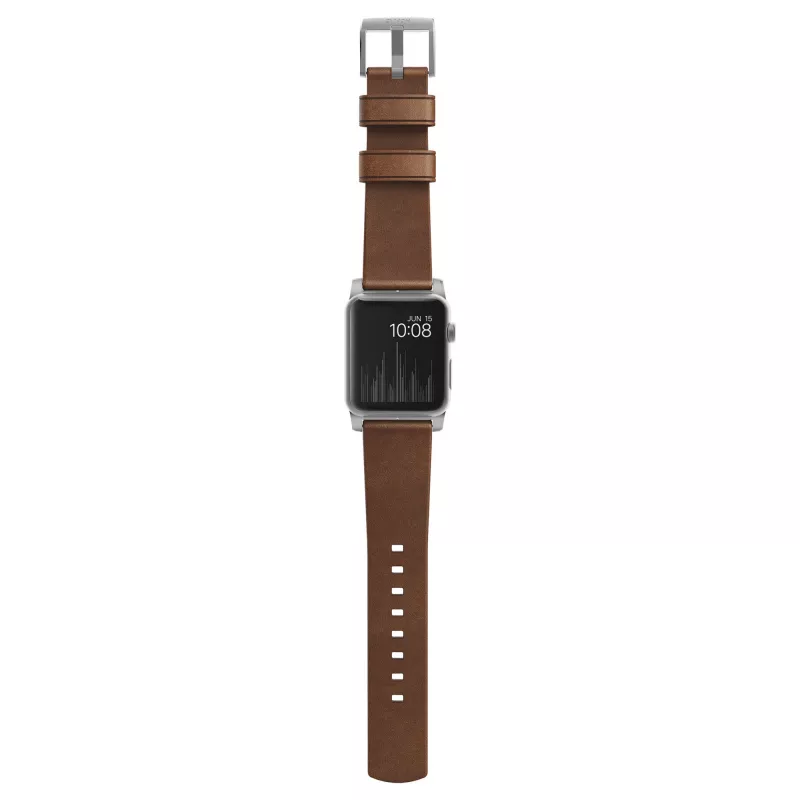 Λουράκι Nomad NM1A4RSM00 για smartwatch – καφέ δέρμα