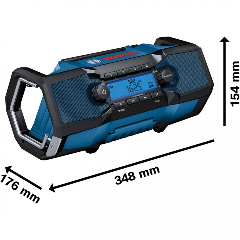 Bosch GPB 18V-2 C Professional Φορητό Ψηφιακό Μαύρο, Μπλε, Ασημί
