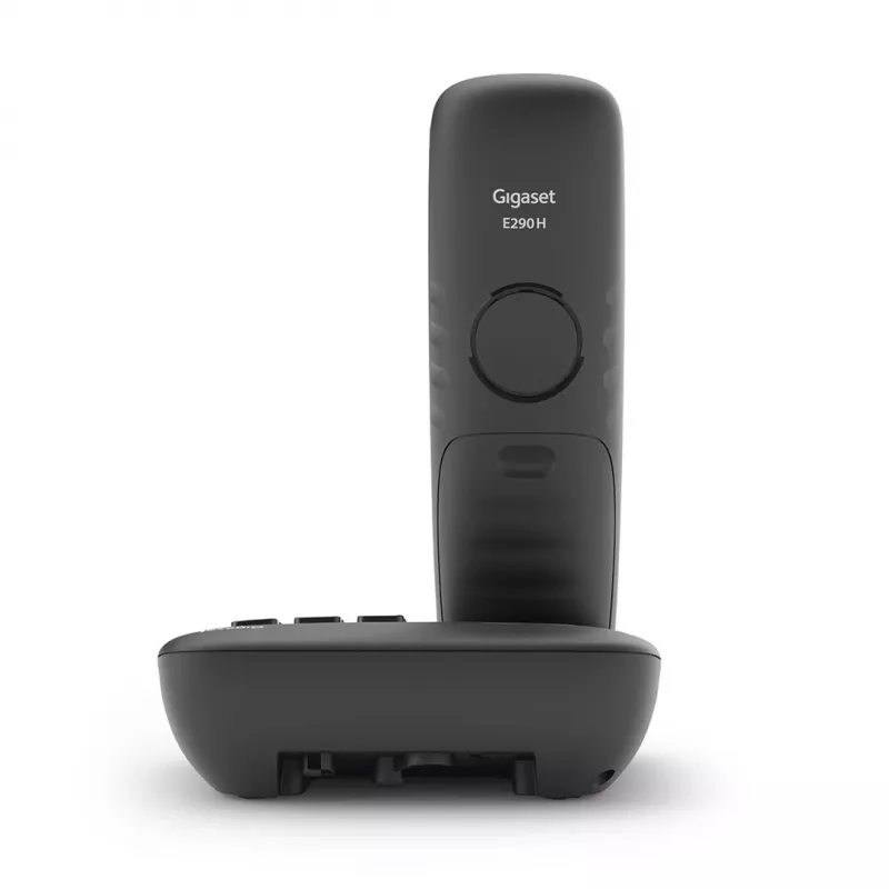Gigaset E290A Αναλογικό/DECT Τηλέφωνο με Αναγνώριση Κλήσης Μαύρο
