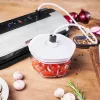 Gastroback Design Basic Συσκευή κενού 800 mbar Μαύρο Ανοξείδωτο χάλυβα