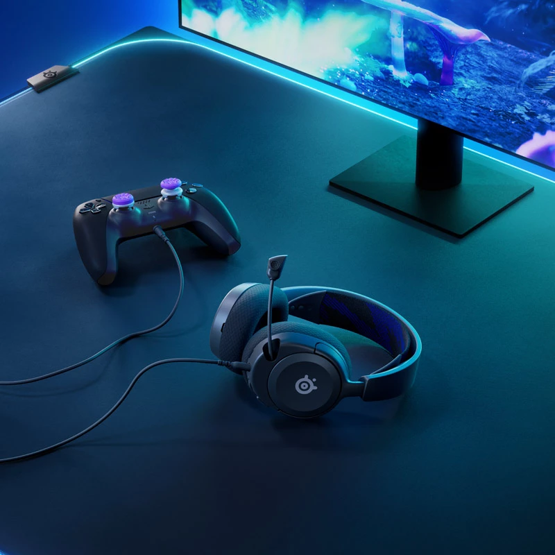 Steelseries Arctis Nova 1P Headset ενσύρματο κεφαλόδεσμο gaming μαύρο