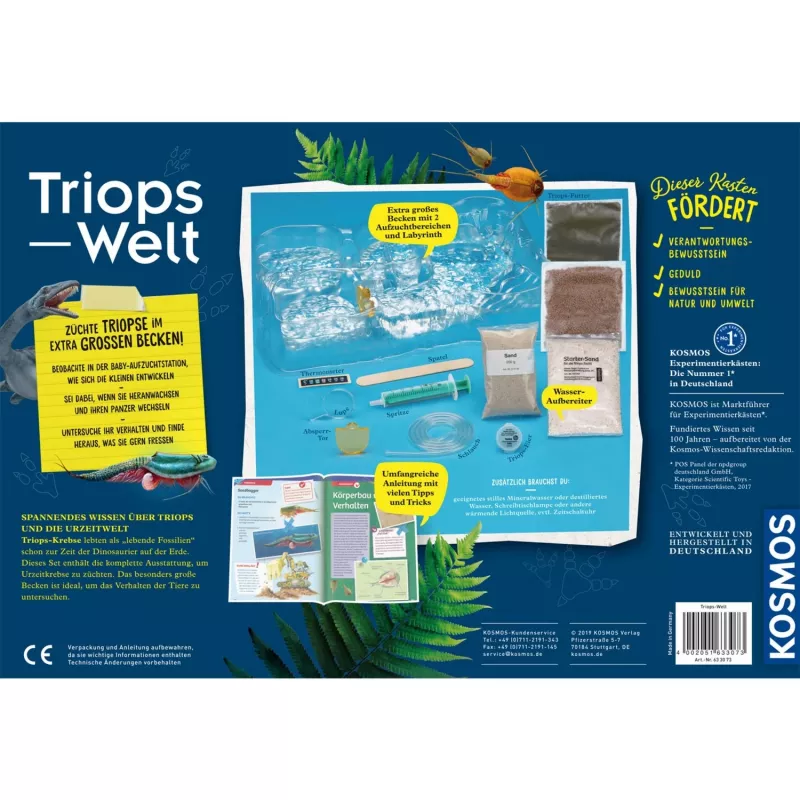 Kosmos 633073 Triops World κουτί πειραμάτων