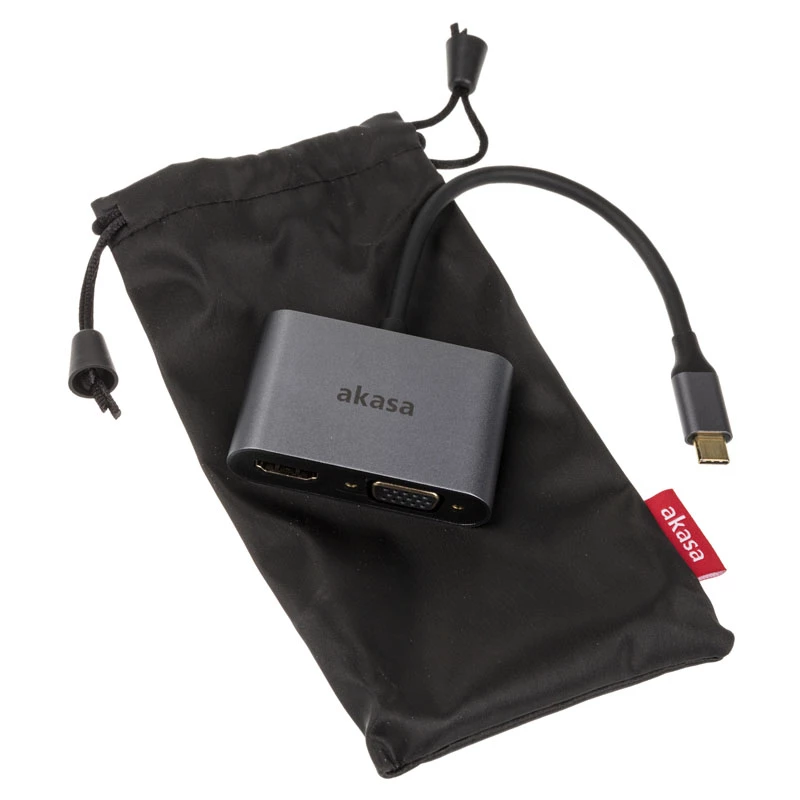 Αντάπτορας USB Type-C Akasa AK-CBCA23-18BK