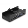 DeLOCK 64285 USB 2.0 Type-A Hub 5000 Mbit/s μαύρο