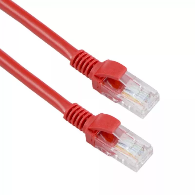 Καλώδιο δικτύου SBOX UTP CAT5e RJ-45 1 m Κόκκινο
