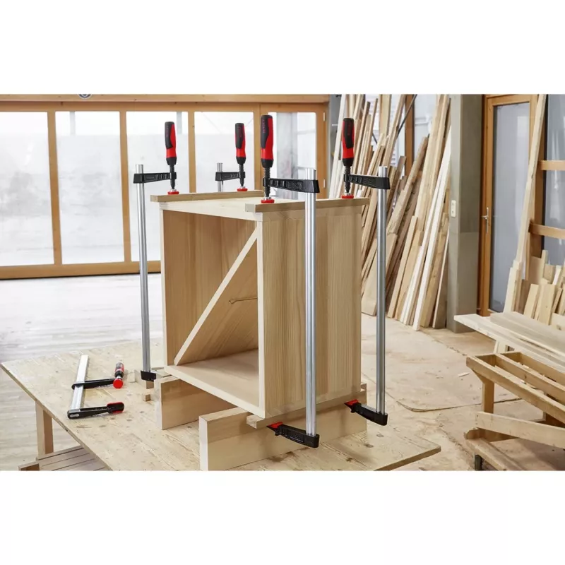 Μέγγενη ράβδου BESSEY TG30-2K 30 cm αλουμίνιο μαύρο κόκκινο