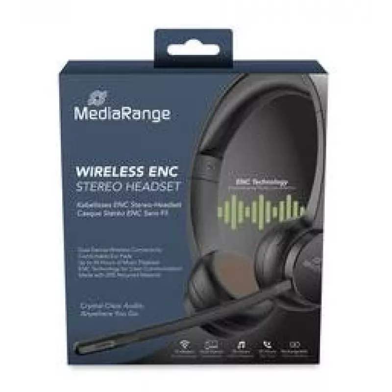 Ακουστικά Wireless Enc STEREO/MROS307 Mediarange