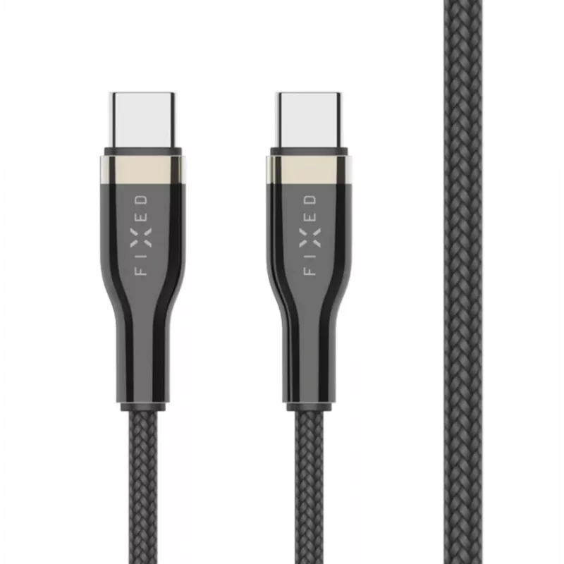 Καλώδιο USB-C σε USB-C FIXED FIXDB-CC2-BK — 2 m, 100 W, σταθερό μη αφαιρούμενο