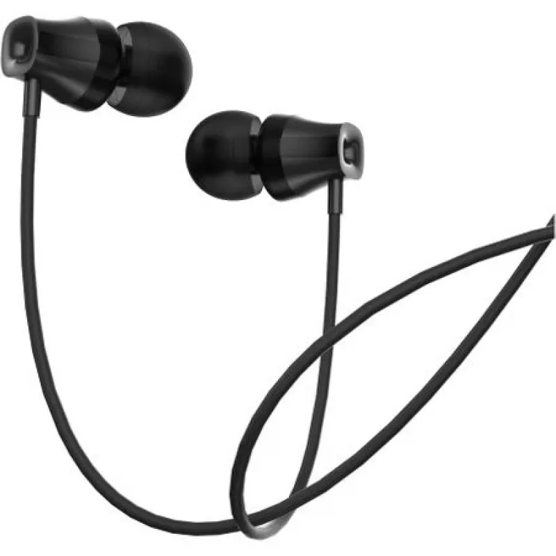 In-Ear Ακουστικά Tellur Basic Lyric Μαύρο