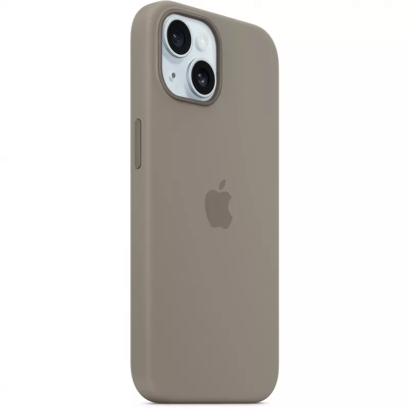 Θήκη σιλικόνης με MagSafe για iPhone 15 – Clay