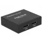 Διαχωριστής βίντεο DeLOCK 87691 DisplayPort 2x DisplayPort