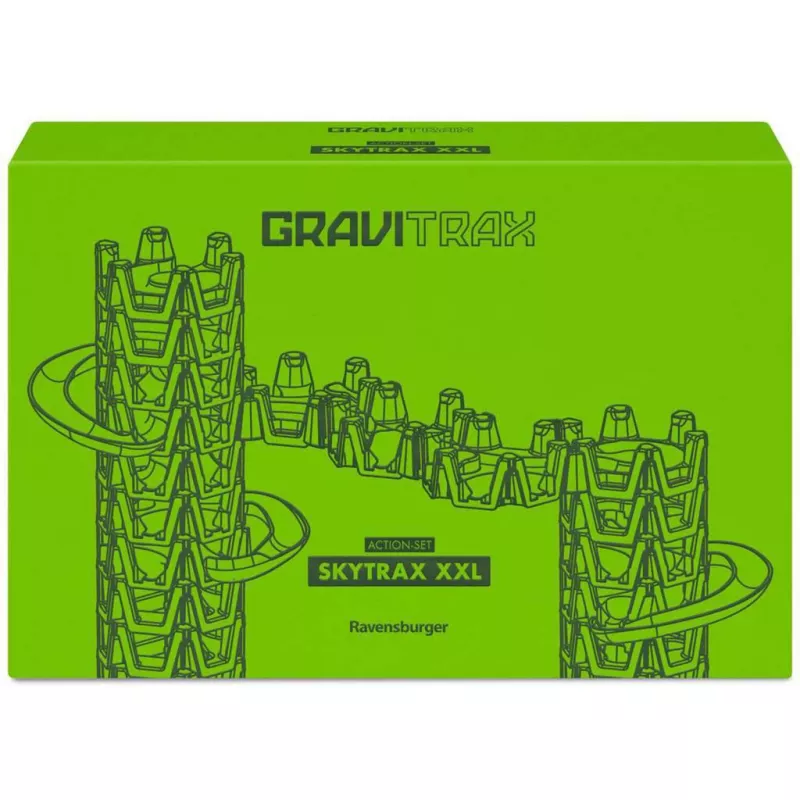 Σετ δράσης μαρμάρινης διαδρομής Ravensburger GraviTrax Action Set XXL Skytrax, επέκταση διαδρομής