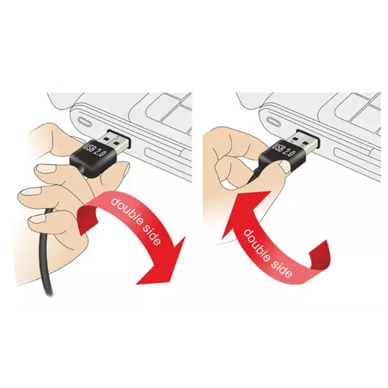 Καλώδιο USB DeLOCK 3m USB 2.0 A - Mini-USB m/m
