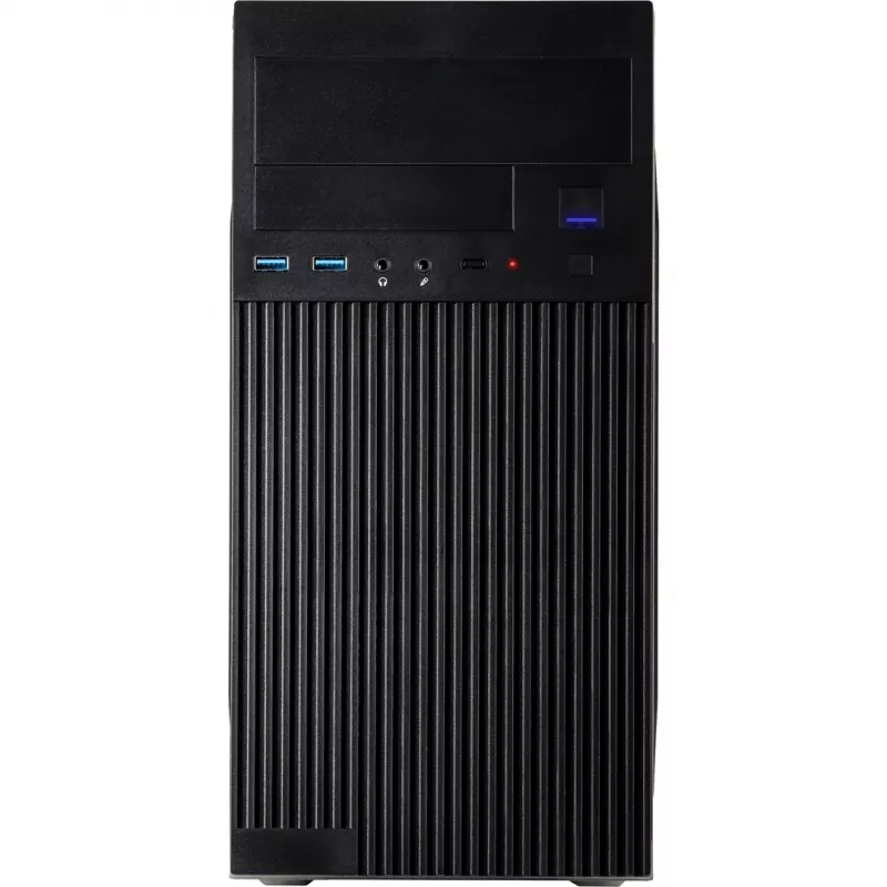 Κουτί υπολογιστή INTER-TECH IT-6521 ευθύ, ATX, μαύρο