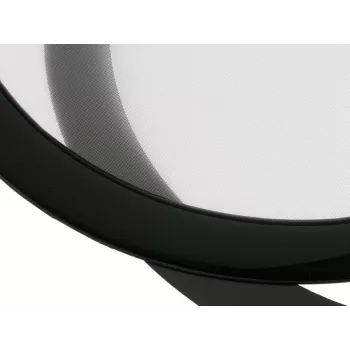 Φίλτρο σκόνης DEMCiflex 120 mm στρογγυλό, μαύρο/λευκό για ανεμιστήρες κουτιού και ανοίγματα εξαερισμού