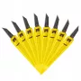 Κοπίδι STANLEY 1-10-601 Metallic κόκκινο/κίτρινο, λεπίδα με σπαστή άκρη, λαβή 18 cm, συσκευασία 50 τεμ.
