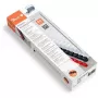 Peach PB408-01 χτένια βιβλιοδεσίας 8 mm, 21 δακτύλιοι, A4, 40 φύλλα