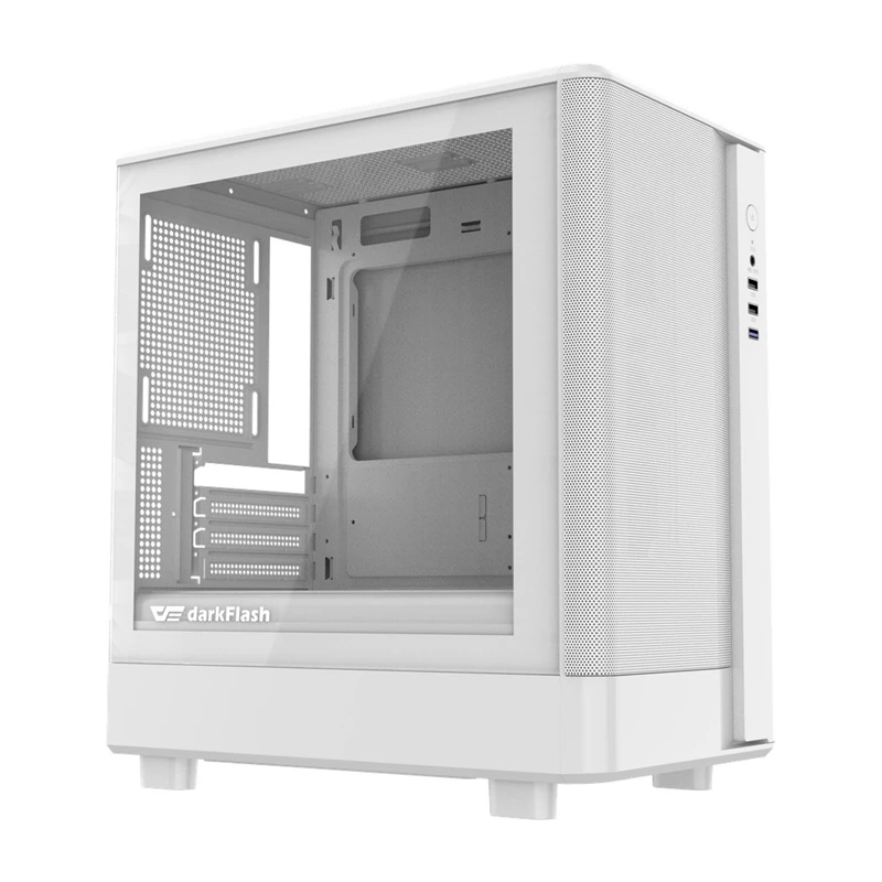 Κουτί υπολογιστή Darkflash DB330M Mesh ATX λευκό
