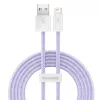 Καλώδιο Baseus Dynamic USB σε Lightning, 2,4 A, 2 m (μωβ)