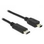 Καλώδιο USB DeLOCK 0,5 m USB2.0-C Mini-B 83335