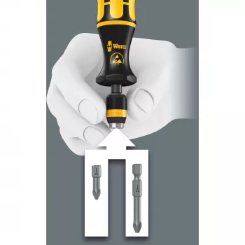 Wera Kraftform Kompakt 60 ESD - Λαβή με σετ μυτών - 17 τεμ. (05051043001)