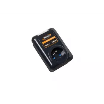 Infosec S1 USB NEO Προστασία υπέρτασης, 1 πρίζα, με USB (61297)