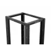 Lanberg Open Rack 22U Μαύρο (22HE, 19-ιντσών rack), Server rack, Μαύρο