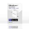 Φορτιστής QOLTEC 51828 140W GaN 3×USB‑C PD + 1×USB‑A QC 3.0 – πολυθύρα ταχυφορτιστής