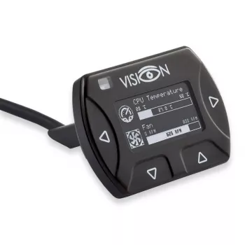 Aqua Computer VISION Touch με εξωτερικό καλώδιο USB, IR, μέτρηση θερμοκρασίας