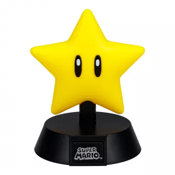 Επιτραπέζιο φωτιστικό Paladone Super Mario Super Star Icon Light — διακοσμητικό LED νυχτερινό φωτάκι