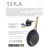 Στρογγυλό τηγάνι Beper PE.165 μαύρο